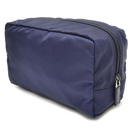 Prada Pouch Nylon Pouch Blue - Picture 1 of 6